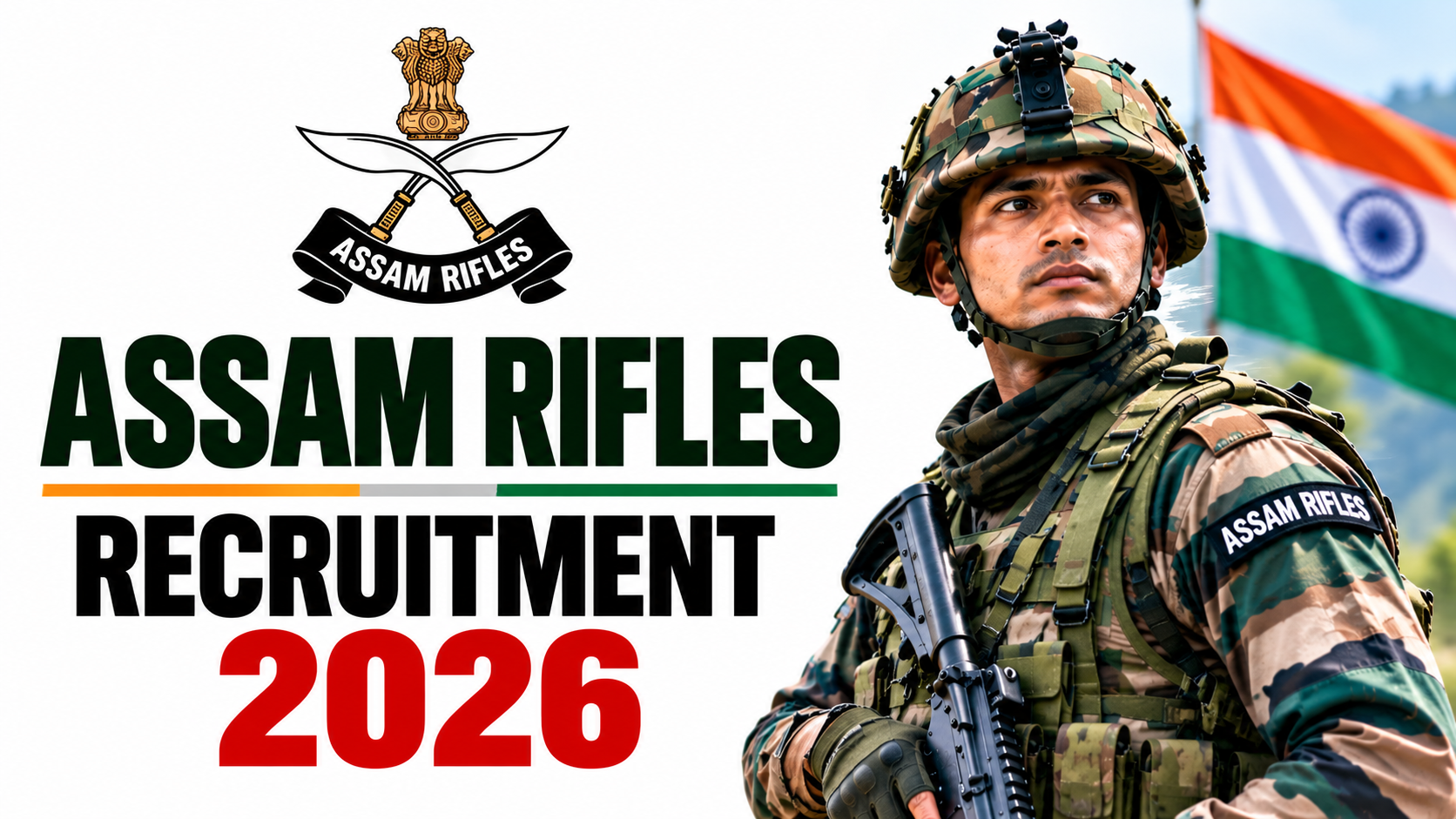 Assam Rifles Recruitment 2026