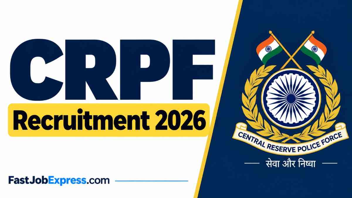 CRPF Recruitment 2026