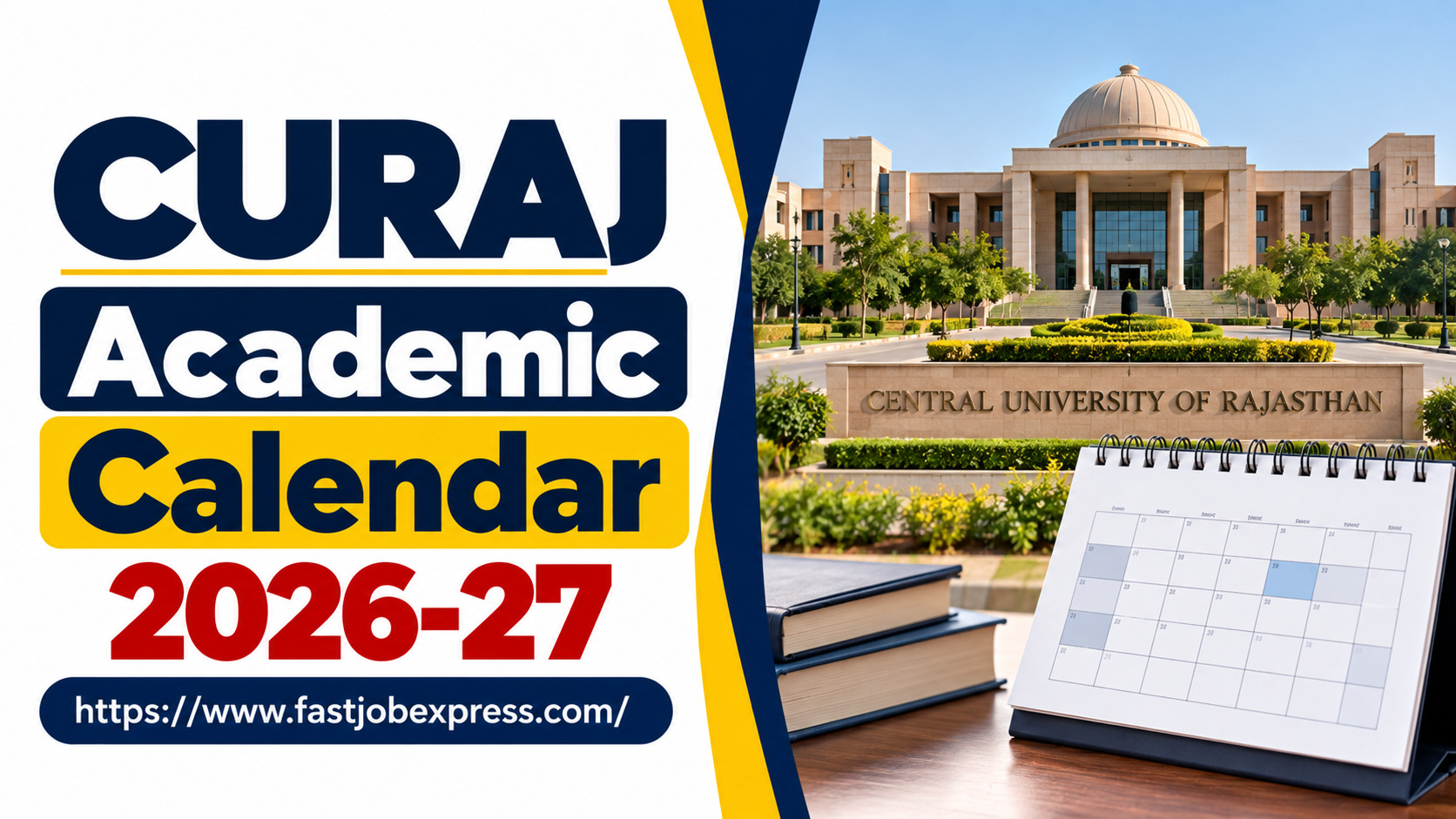 CURAJ Academic Calendar 2026