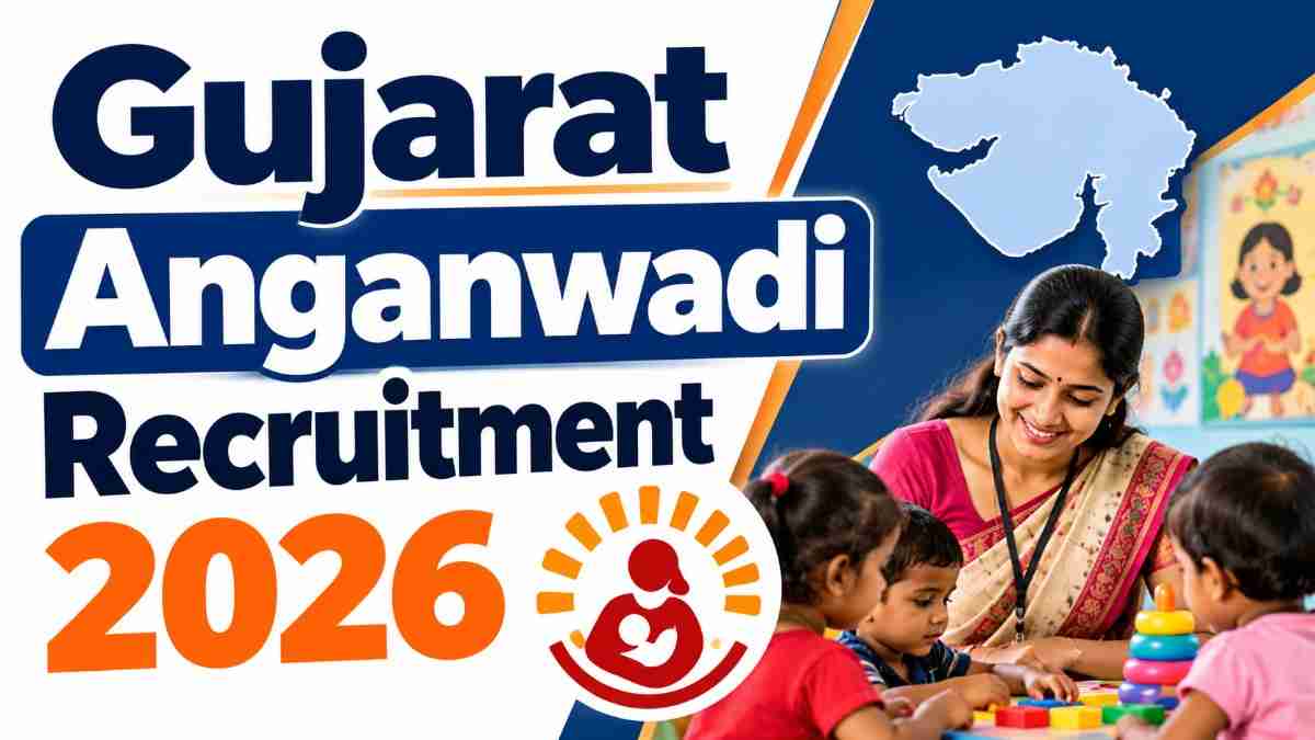 Gujarat Anganwadi Recruitment 2026