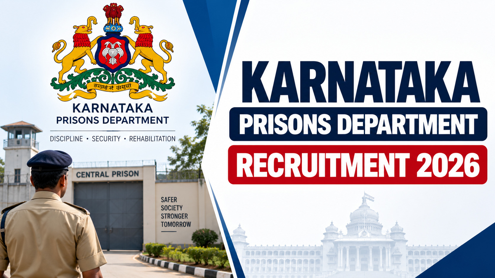 Karnataka Prisons Department Recruitment 2026