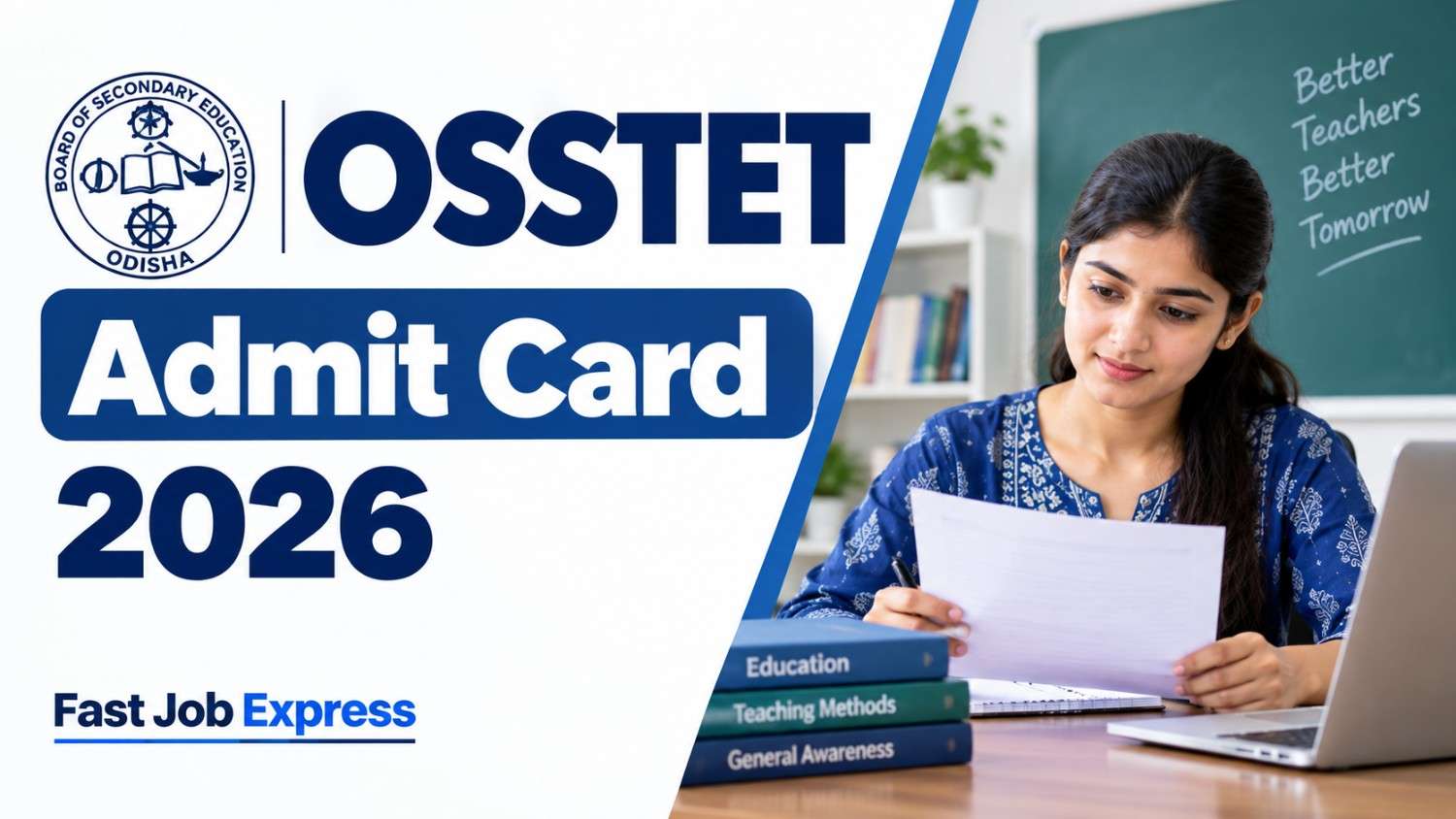 OSSTET Admit Card 2026