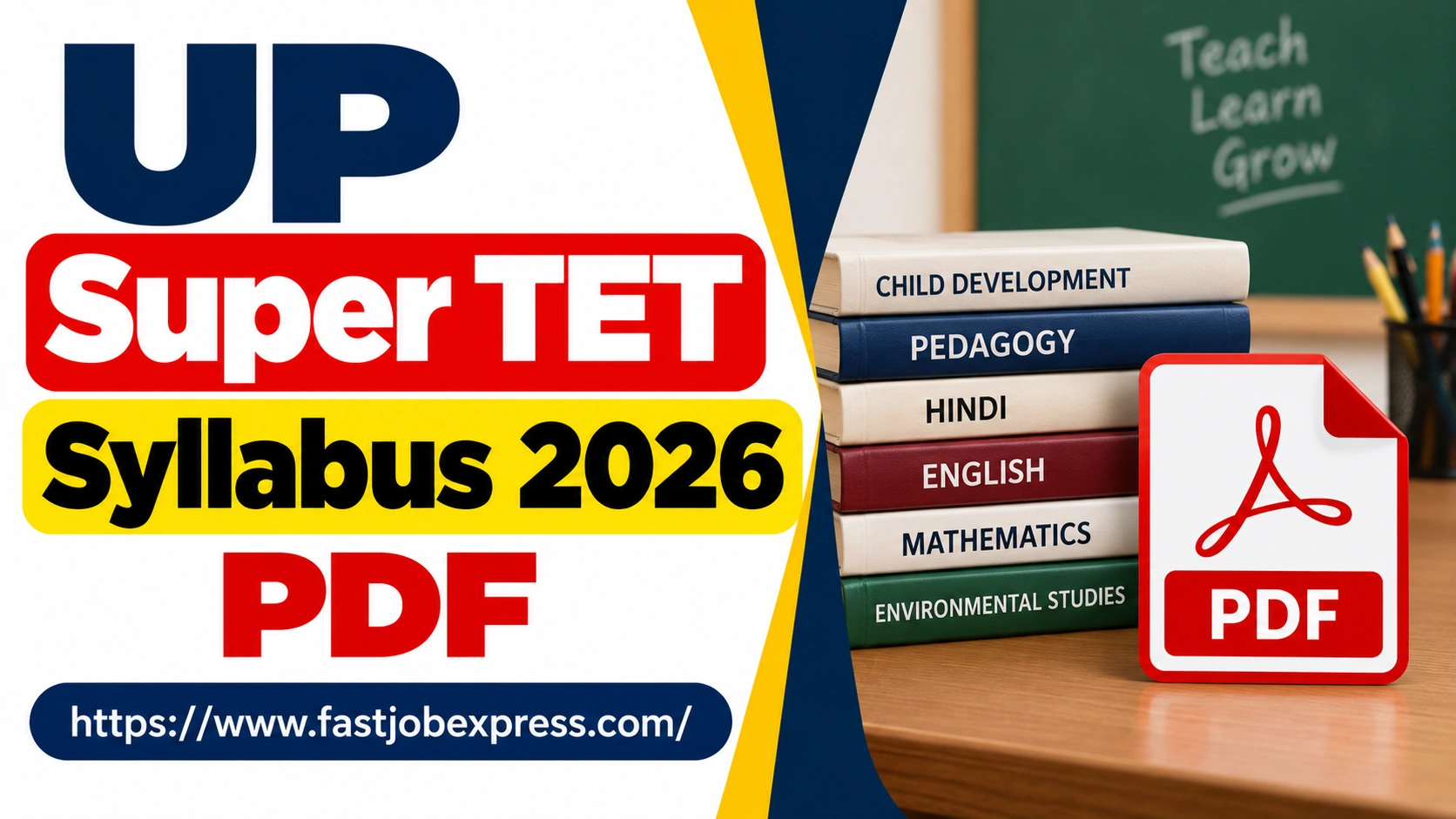 UP Super TET Syllabus 2026 PDF