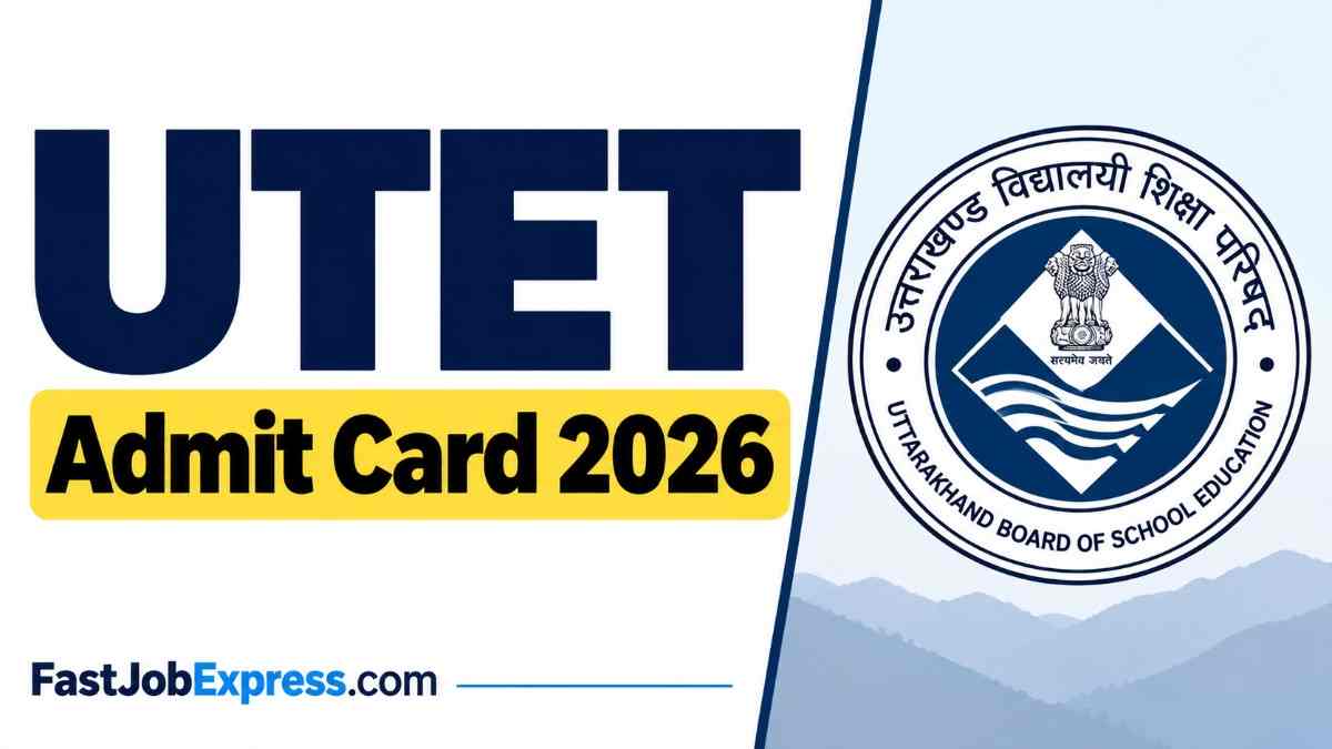 UTET Admit Card 2026